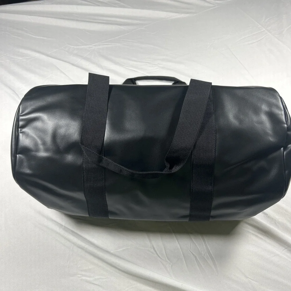 New Diesel Fragrances Bag Faux New Recycled Leather Duffle Gym Travel 18